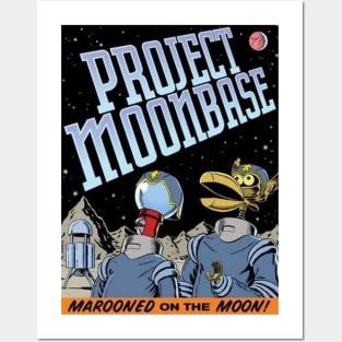 MST3K Mystery Science Promotional Artwork - Project Moonbase Posters and Art